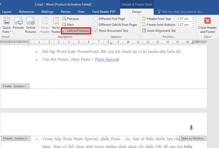 Cách đánh số trang tiểu luận, luận văn, báo cáo trong Word chuẩn