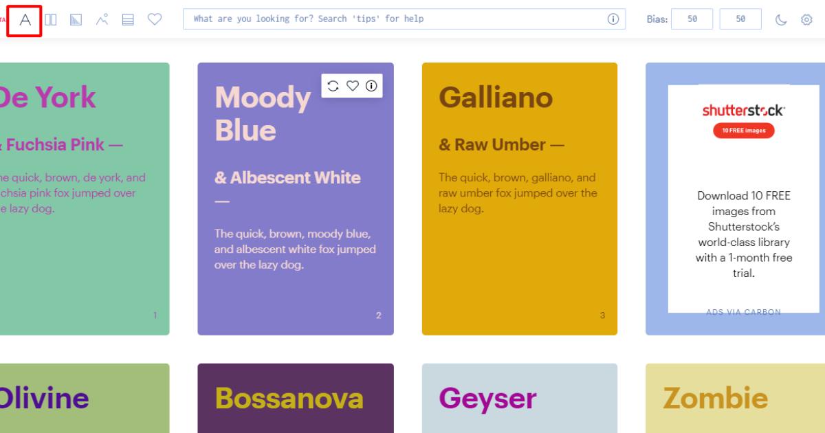 Trang web giúp phối màu Khroma.co 3