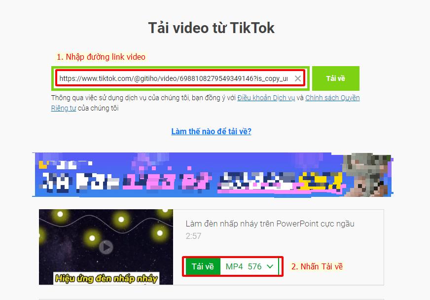 Cách tải video từ Youtube để chèn vào PowerPoint