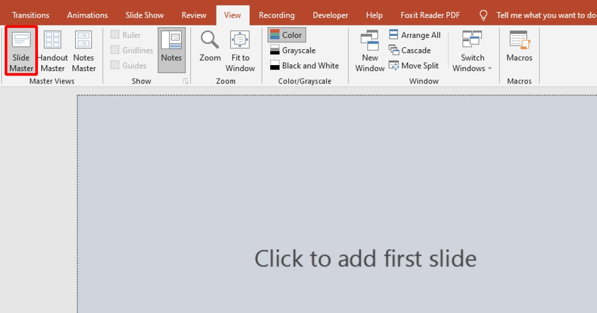 Cách tạo bộ bố cục trong PowerPoint với chức năng slide master