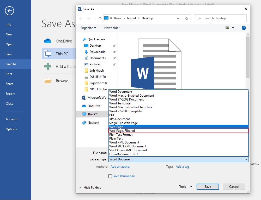 Hướng dẫn cách chuyển file Word sang HTML đơn giản nhất