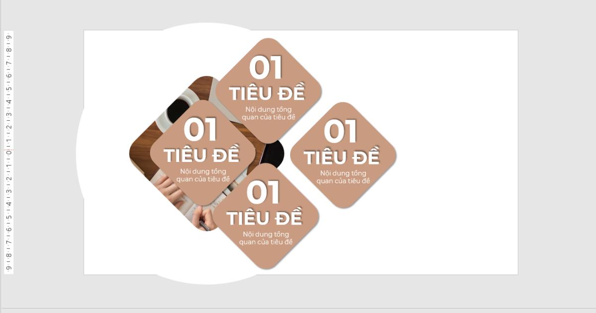 Cách trình bày slide mục lục PowerPoint đẹp và ấn tượng (Phần 3)