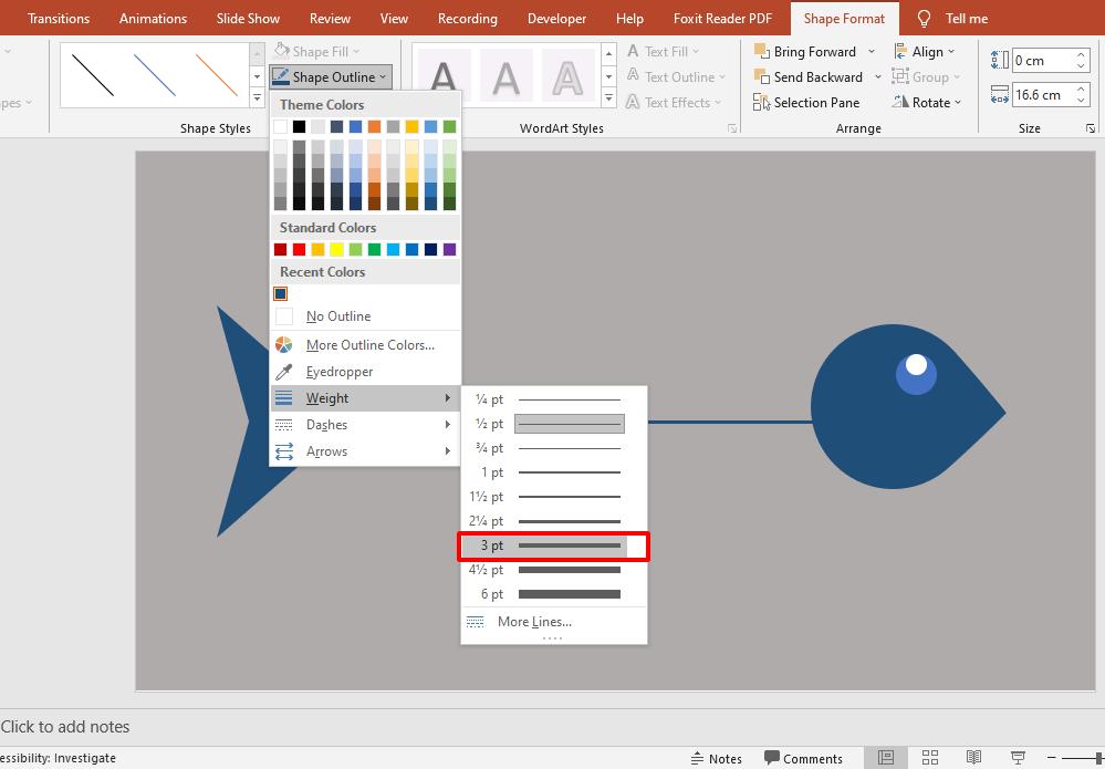 Hướng dẫn cách làm biểu đồ xương cá trong PowerPoint