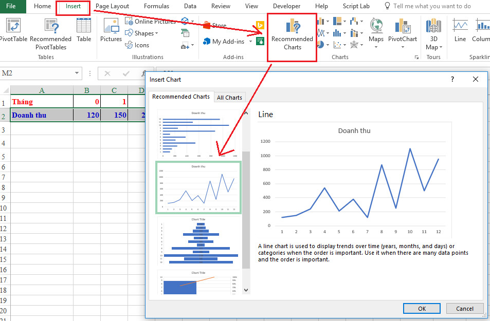 Vẽ biểu đồ xu hướng trong Excel giúp bạn dễ dàng phân tích và dự đoán các xu hướng trong dữ liệu của mình. Với các tính năng chuyên nghiệp của Excel, bạn có thể tạo ra những biểu đồ xu hướng đẹp mắt chỉ trong vài cú nhấp chuột. Độc giả sẽ được hướng dẫn cách tạo biểu đồ xu hướng một cách đơn giản và hiệu quả nhất.