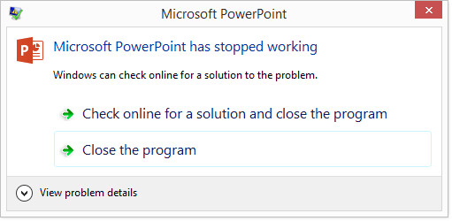 HƯỚNG DẪN CÁCH KHẮC PHỤC LỖI POWERPOINT BỊ ĐƠ (PHẦN 1) 1