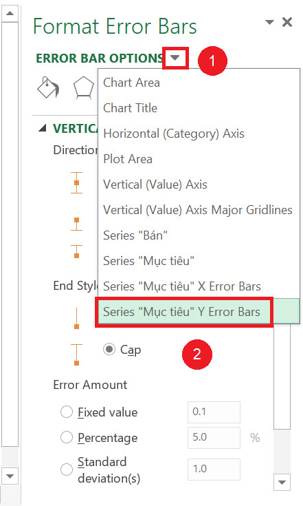 Cách vẽ đồ thị Excel dạng biểu đồ hỗn hợp cho báo cáo