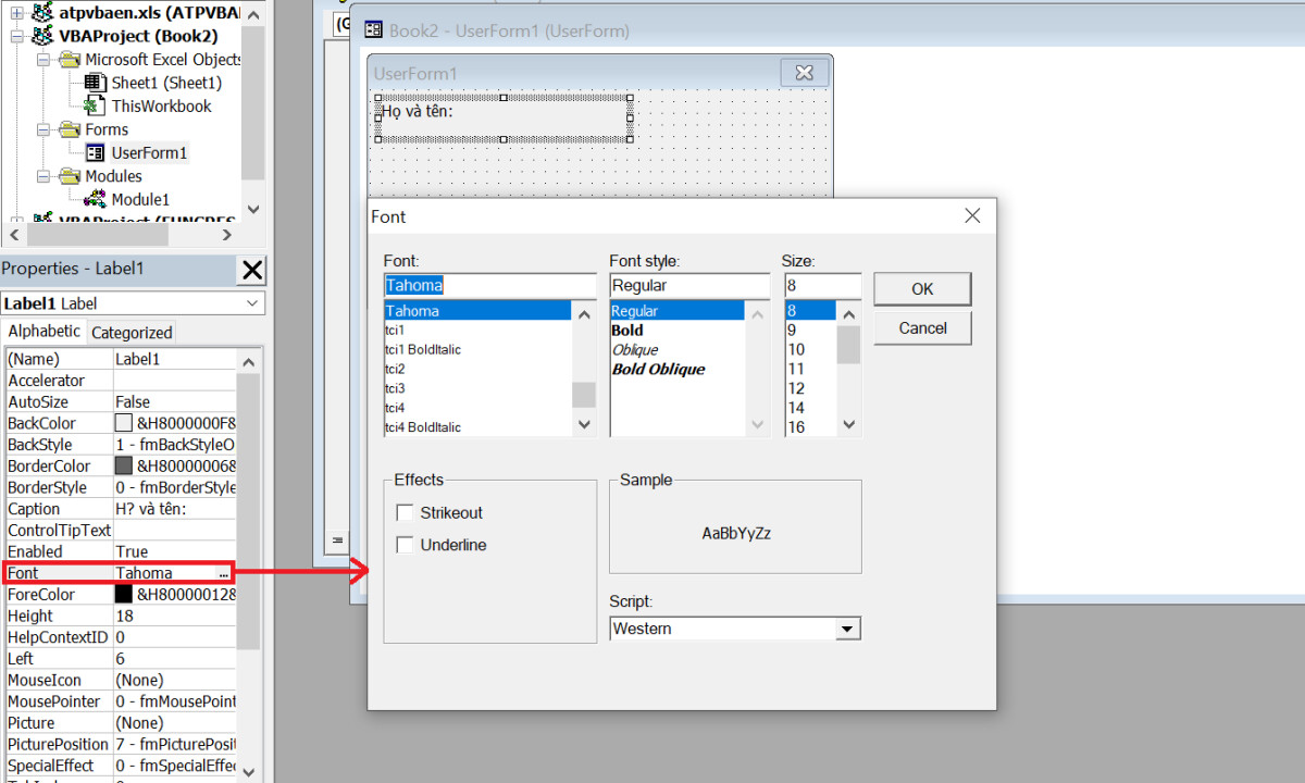 Hướng dẫn chi tiết các bước tạo form nhập liệu bằng VBA Excel