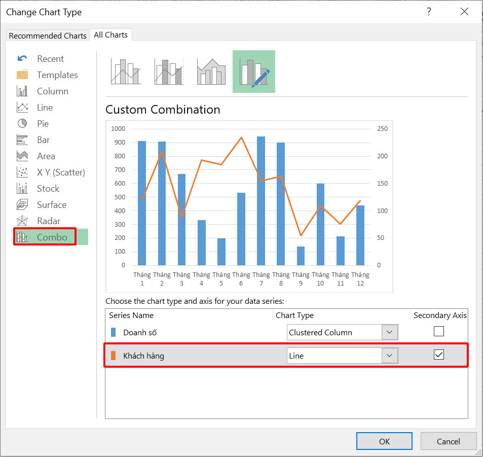 Khai thác tính năng biểu đồ với 2 trục tung trong Excel để trình bày dữ liệu của bạn theo cách hoàn hảo nhất. Với Excel, bạn có thể tạo ra các biểu đồ chuyên nghiệp và dễ đọc chỉ trong tích tắc.