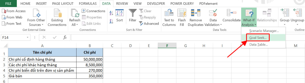 Hướng dẫn cách tính điểm hòa vốn bằng Excel chuẩn xác từng chữ số