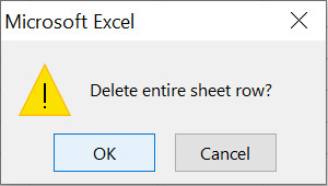 Cách xóa dòng trong Excel dựa theo màu sắc