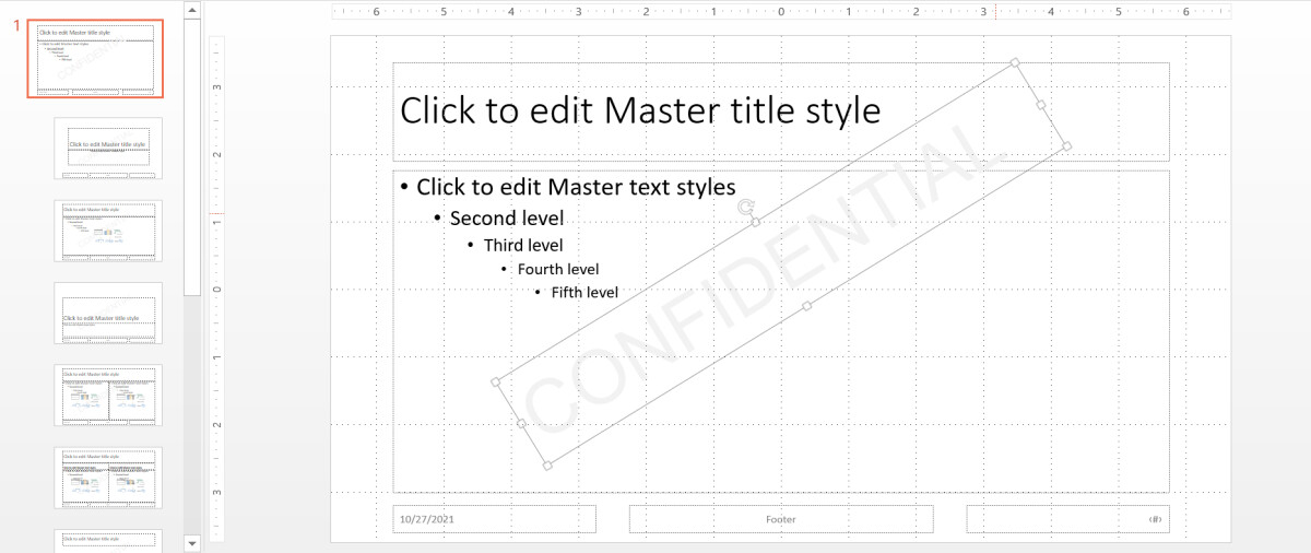 Watermark là gì? Cách bảo vệ slide PowerPoint bằng watermark