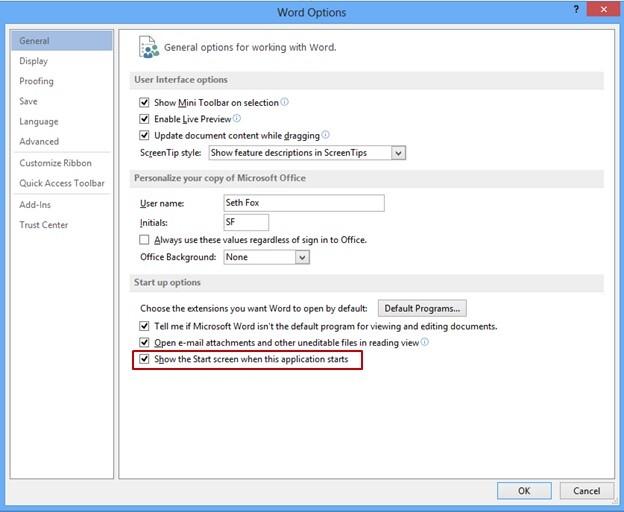 Tổng hợp các mẫu template Word đẹp và các nội dung mới trong Word 2013
