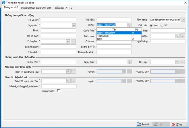 Hướng dẫn sử dụng phần mềm KBHXH khai báo bảo hiểm xã hội