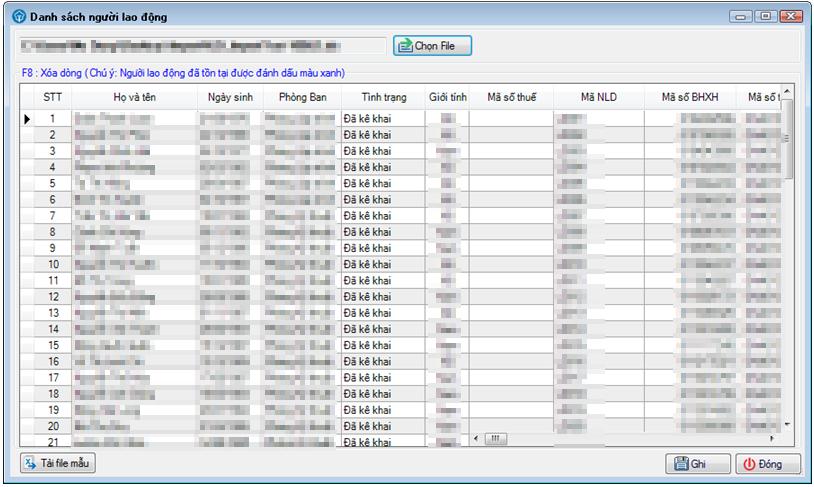 Hướng dẫn sử dụng phần mềm KBHXH khai báo bảo hiểm xã hội