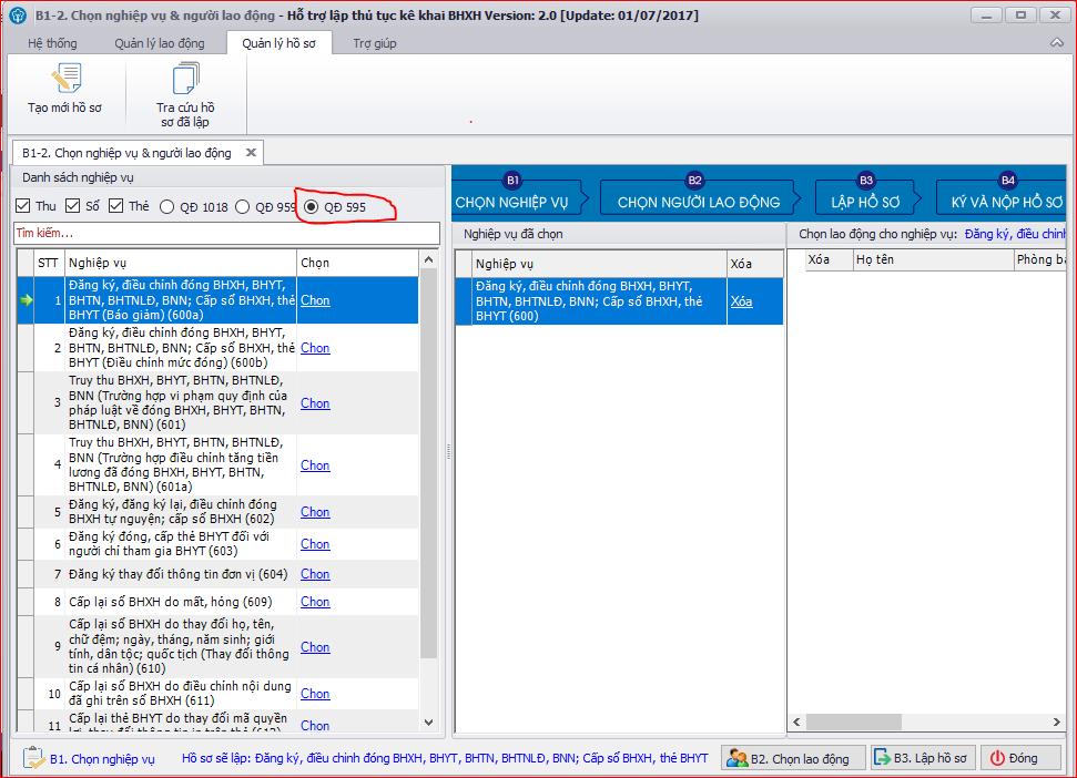 Hướng dẫn sử dụng phần mềm KBHXH khai báo bảo hiểm xã hội