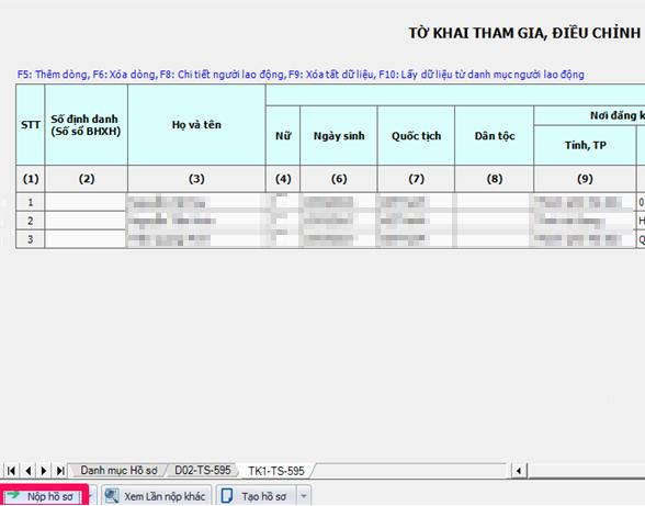 Hướng dẫn sử dụng phần mềm KBHXH khai báo bảo hiểm xã hội