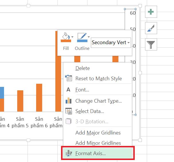 Hướng dẫn cách vẽ biểu đồ so sánh trong Excel từ báo cáo trên Excel