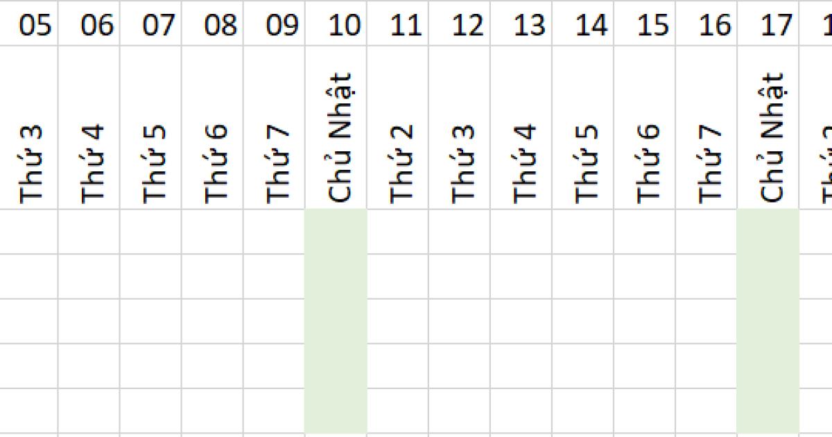 Chia sẻ bảng chấm công 2023 trên Excel dành cho kế toán tiền lương