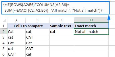 Hướng dẫn sử dụng hàm so sánh trong Excel kiểm tra sai lệch dữ liệu