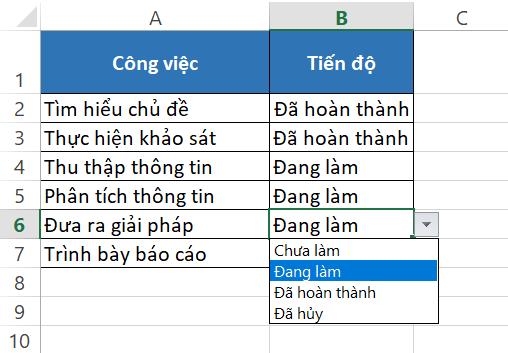 Hướng dẫn giới hạn dữ liệu nhập trong Excel bằng Data Validation