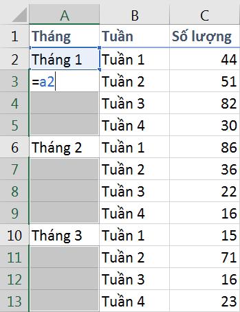 Hướng dẫn lập công thức điền dữ liệu trong Excel nhanh chóng