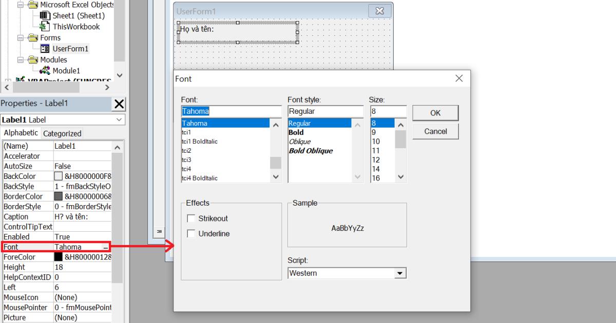 Hướng dẫn chi tiết các bước tạo form nhập liệu bằng VBA Excel
