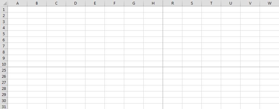 Hướng dẫn đóng băng Excel bằng tính năng Freeze Panes trong Excel