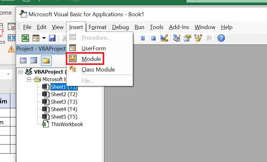 Hướng dẫn cách gộp các sheet trong Excel kèm theo code VBA