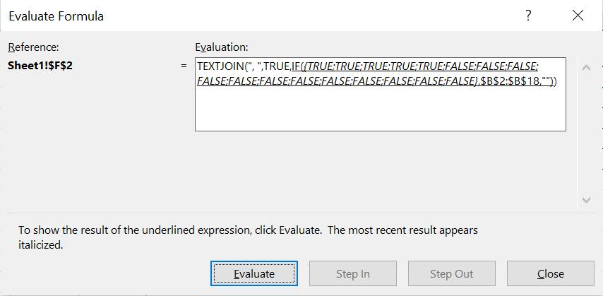 Hướng dẫn dùng hàm TEXTJOIN để ghép chuỗi văn bản trong Excel