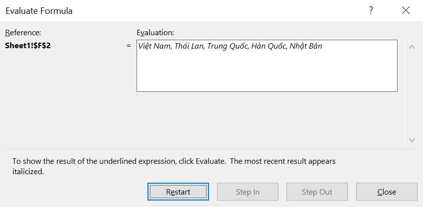 Hướng dẫn dùng hàm TEXTJOIN để ghép chuỗi văn bản trong Excel