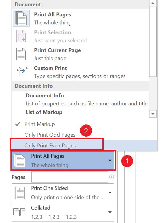 Hướng dẫn in hai mặt trong Excel trên máy in không hỗ trợ in hai mặt