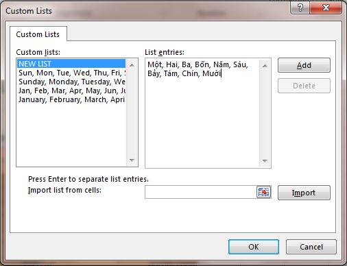 Hướng dẫn sử dụng AutoFill trên Excel trong đề thi MOS Excel 2010