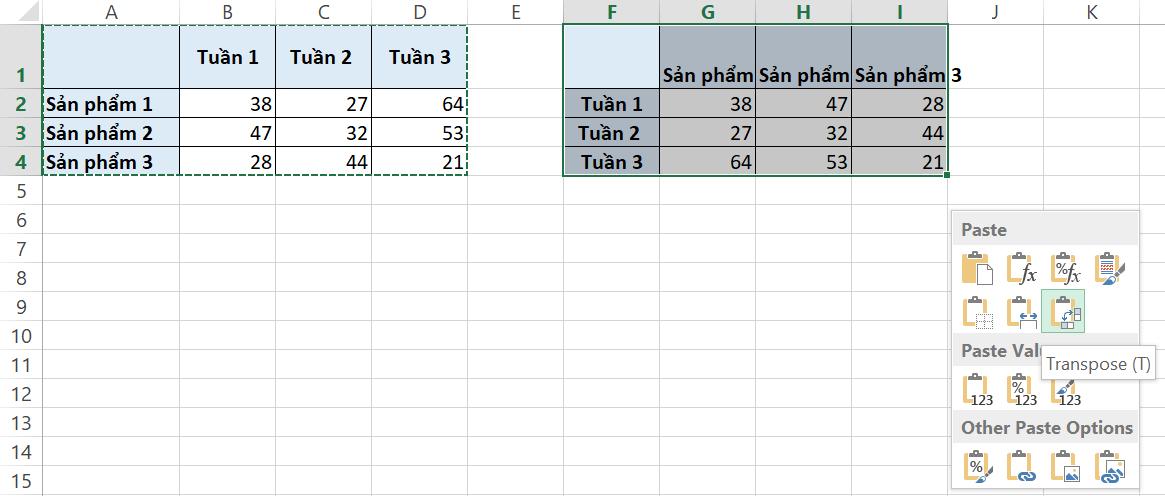 Giới thiệu tính năng Paste Special hiệu quả trong đề thi MOS Excel