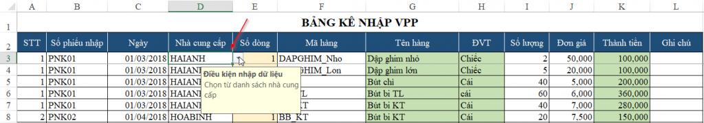 Giới thiệu các hàm trong Excel thường dùng trong văn phòng