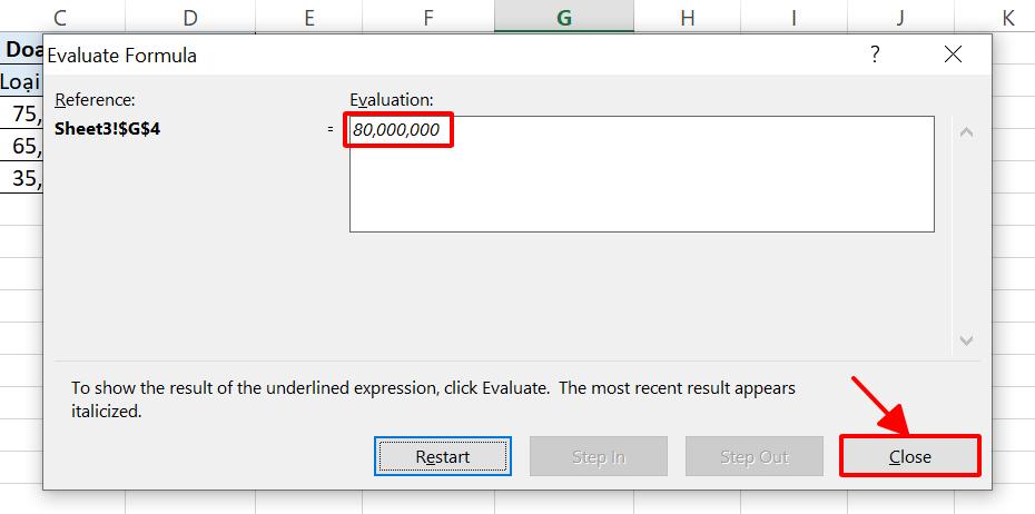 Cách sửa lỗi công thức trong Excel bằng nhóm công cụ Formula Auditing