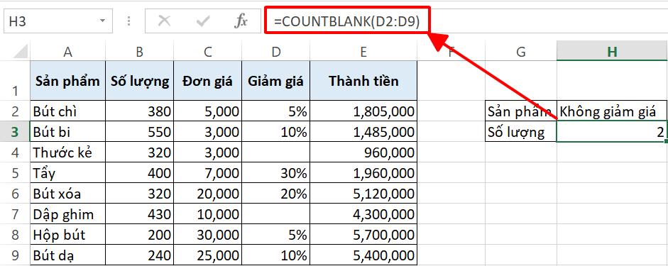 Giới thiệu 10 hàm thống kê trong Excel cơ bản và các ví dụ cụ thể