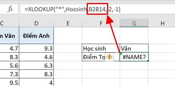 Tìm hiểu lỗi NAME trong Excel (#NAME?): Nguyên nhân và giải pháp