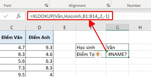 Tìm hiểu lỗi NAME trong Excel (#NAME?): Nguyên nhân và giải pháp