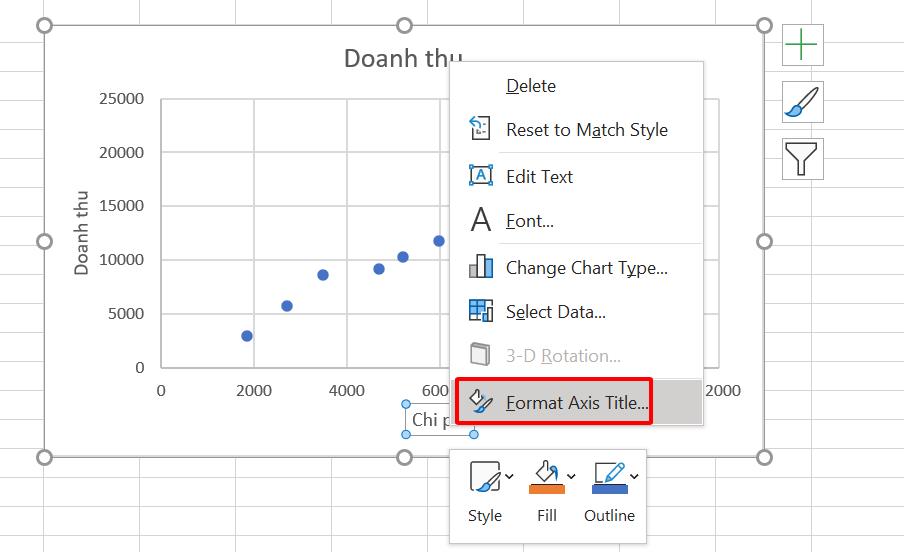 HƯỚNG DẪN VẼ BIỂU ĐỒ PHÂN TÁN (SCATTER PLOT) TRONG EXCEL