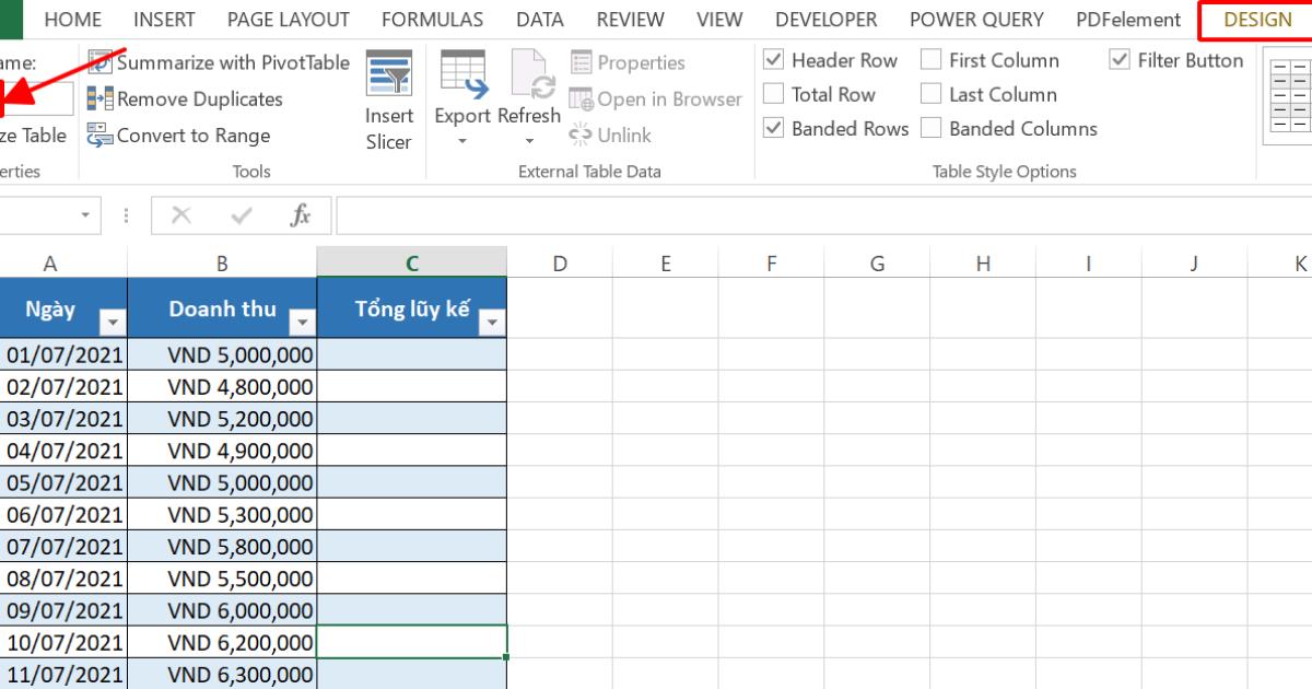 5 CÁCH TÍNH LŨY KẾ NHANH CHÓNG VÀ ĐƠN GIẢN TRÊN EXCEL
