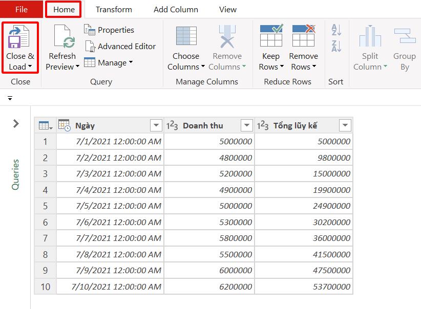 5 CÁCH TÍNH LŨY KẾ NHANH CHÓNG VÀ ĐƠN GIẢN TRÊN EXCEL