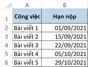 Hướng dẫn cách cộng ngày trong Excel đơn giản và nhanh chóng