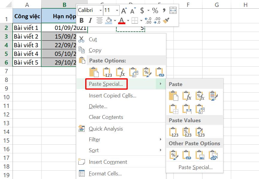 Hướng dẫn cách cộng ngày trong Excel đơn giản và nhanh chóng