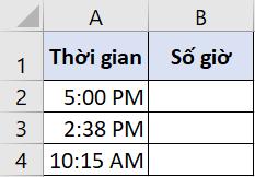 Hướng dẫn 3 cách chuyển đổi giờ ra số trong Excel đơn giản nhất