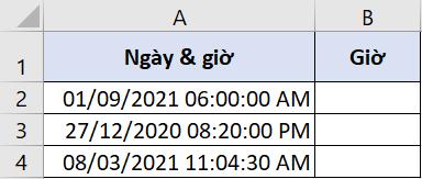 Hướng dẫn 3 cách chuyển đổi giờ ra số trong Excel đơn giản nhất