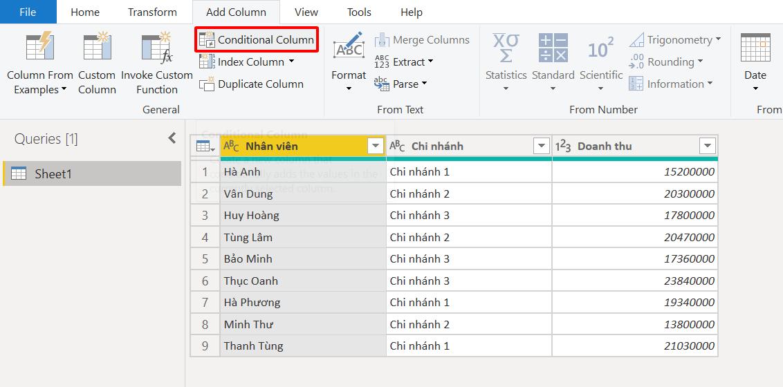 Hướng dẫn sử dụng hàm IF trong Power BI đi kèm ví dụ
