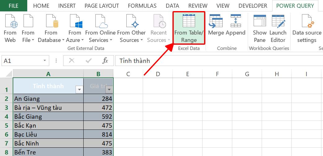 Cách tính căn bậc 2 trong Excel đơn giản, dễ hiểu