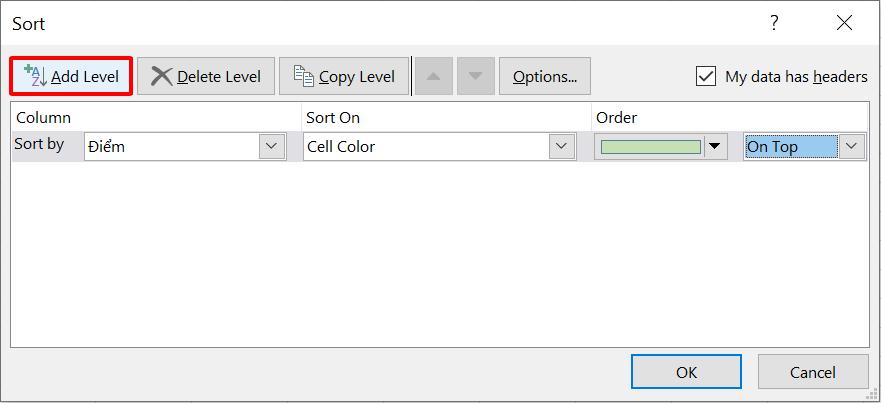 Hướng dẫn 4 cách lọc màu trong Excel nhanh chóng dưới 10 giây