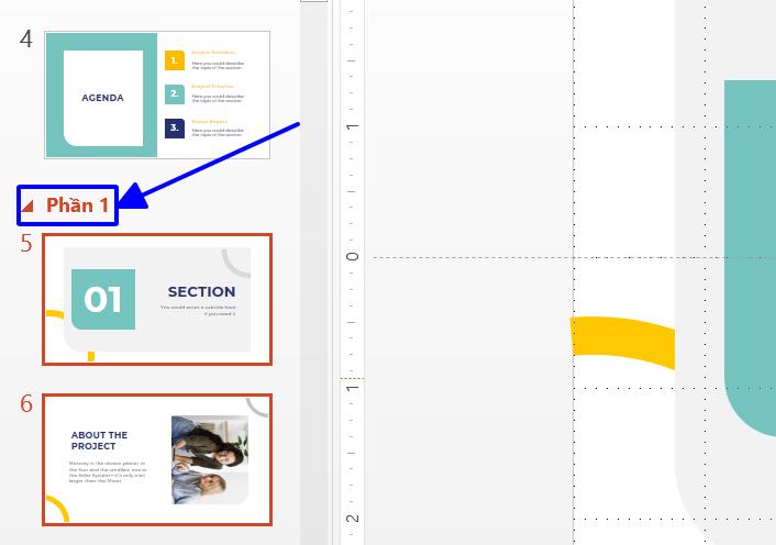 Hướng dẫn sử dụng Section trong PowerPoint để quản lý slide hiệu quả
