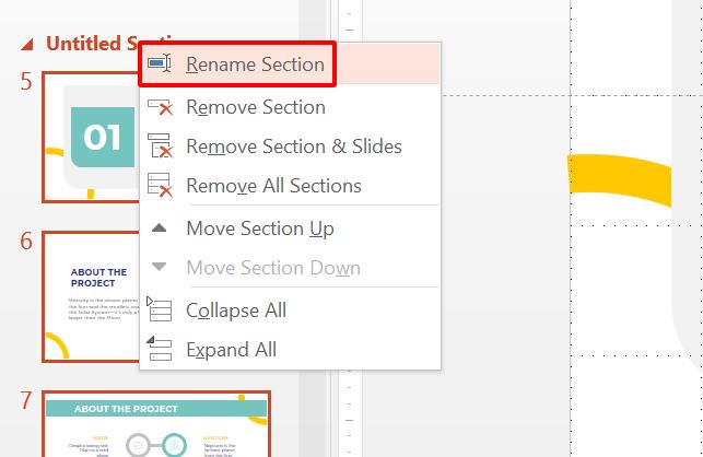Hướng dẫn sử dụng Section trong PowerPoint để quản lý slide hiệu quả